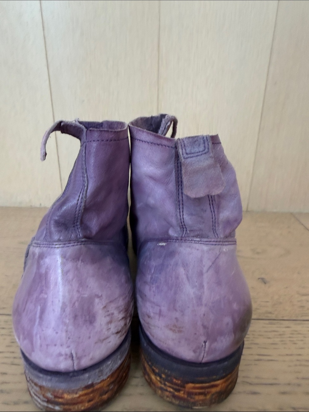 A1923 handmade leather boots - Picture 3 of 5